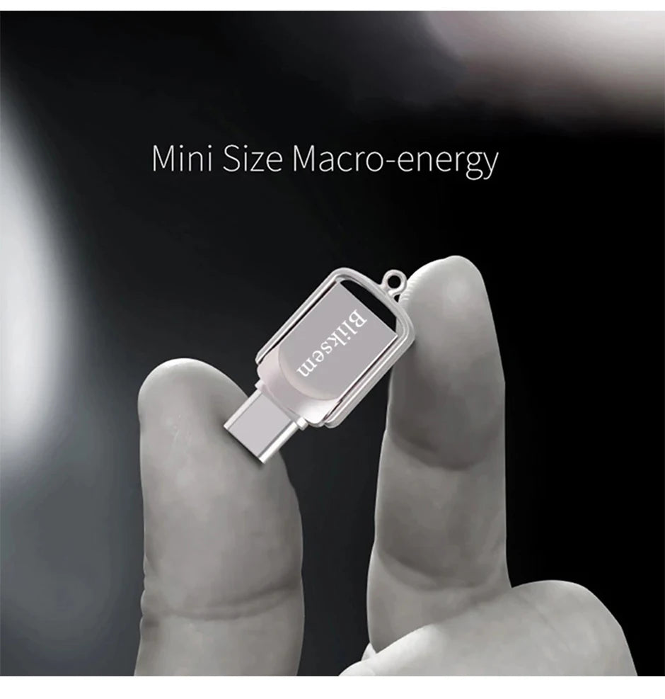Bliksem 2-in-1 USB Flash Drive – Type-C & USB Storage (32GB/64GB/128GB)