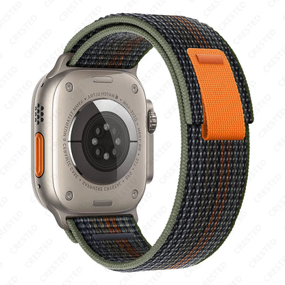 Trail Loop Strap for Apple Watch – Adjustable Sport Band (40–49mm, Ultra/Series Compatible)