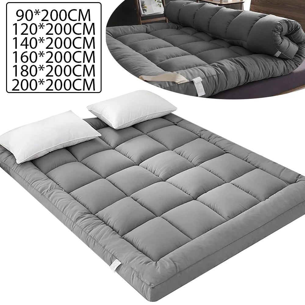 Foldable Thick Mattress for Single & Double Bed – Soft Home & Dormitory Mat