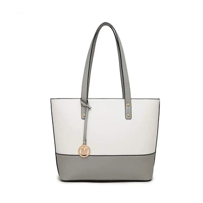 Miss Lulu 3PCS Women’s Handbag Set – Large Tote, Shoulder Bag & Briefcase