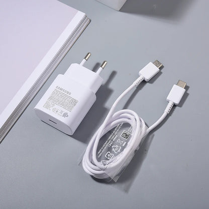 Samsung EP-TA800 Charger Super Fast Wall Charging Adapter 100CM PD Type C Cable for Galaxy Note 10 20 Pro S22 S21 Ultra S10+ A55
