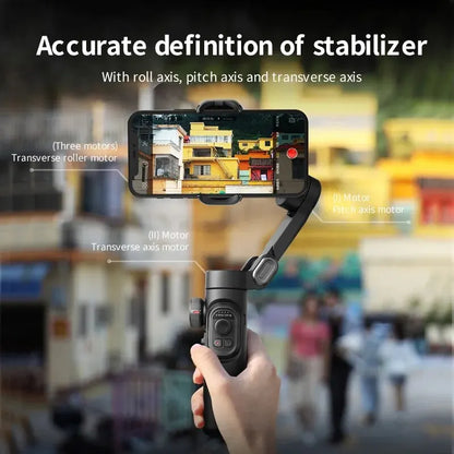 3-Axis Smartphone Gimbal Stabilizer (AI Tracking)
