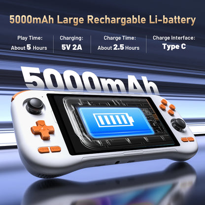 Kinhank K56 Portable Gaming Console – 5.5" Screen, Android 14, 50+ Emulators