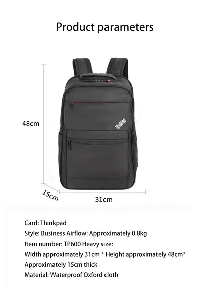 Laptop Bag Lenovo ThinkPad Tp600 Backpack Simple Business 15.6inch Backpack