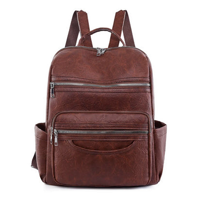 Genuine Leather Women Classic Backpack 2024 Sheepskin Backpack Luxury Travel Backpack Fashion School Bag Girls Mochilas Feminina