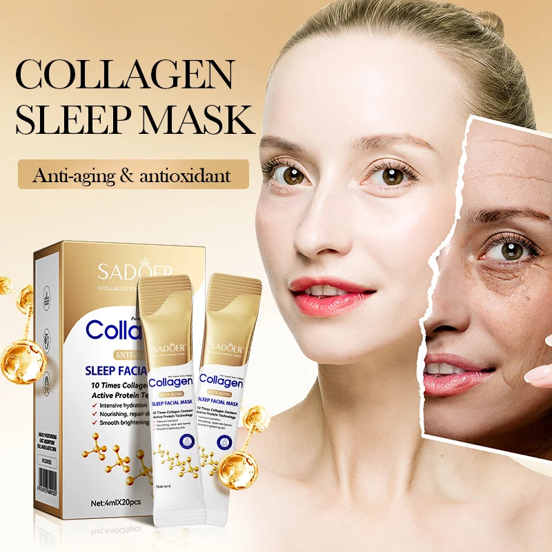 SADOER Sleeping Facial Mask Set – Hydrating & Anti-Aging