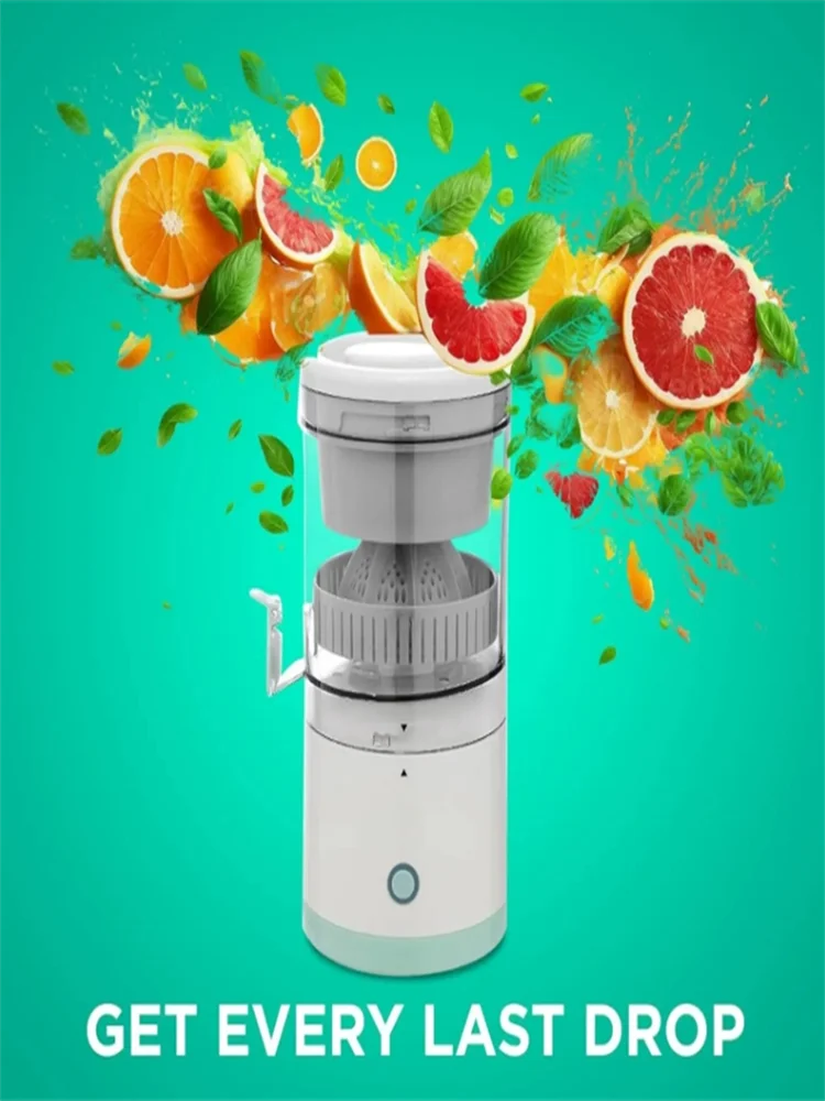 Electric Citrus Juicer – USB Rechargeable Portable Orange & Lemon Squeeze