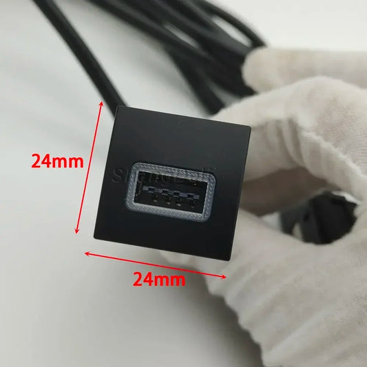 Fast Charging Car USB Adapter (PD & QC3.0 Power Button)
