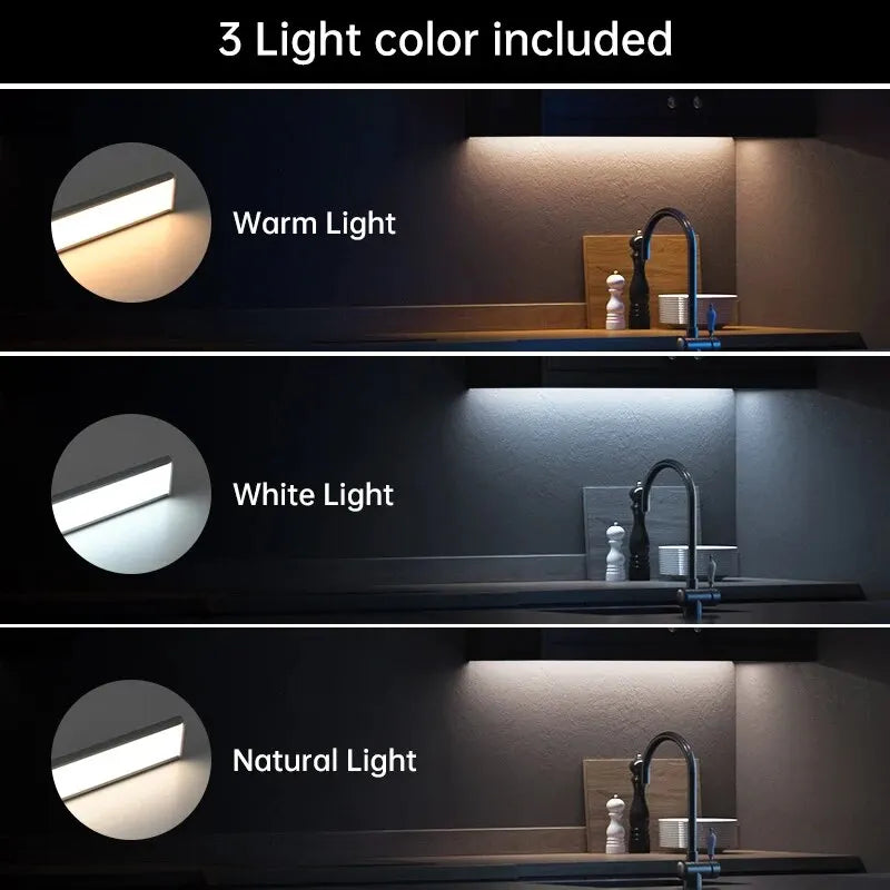 LED Motion Sensor Light – Wireless USB Rechargeable Night Light