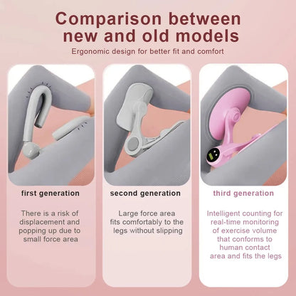 Pelvic Floor Muscle Trainer with Counter Thigh Master Adjustable Leg Exercises Device for Postpartum Recovery,Leg Butt Training