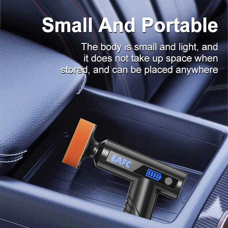 Wireless Car Polisher – Handheld Polishing & Waxing Machine for Car Detailing