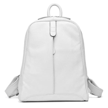 Zency Soft Genuine Leather Women’s Travel Backpack