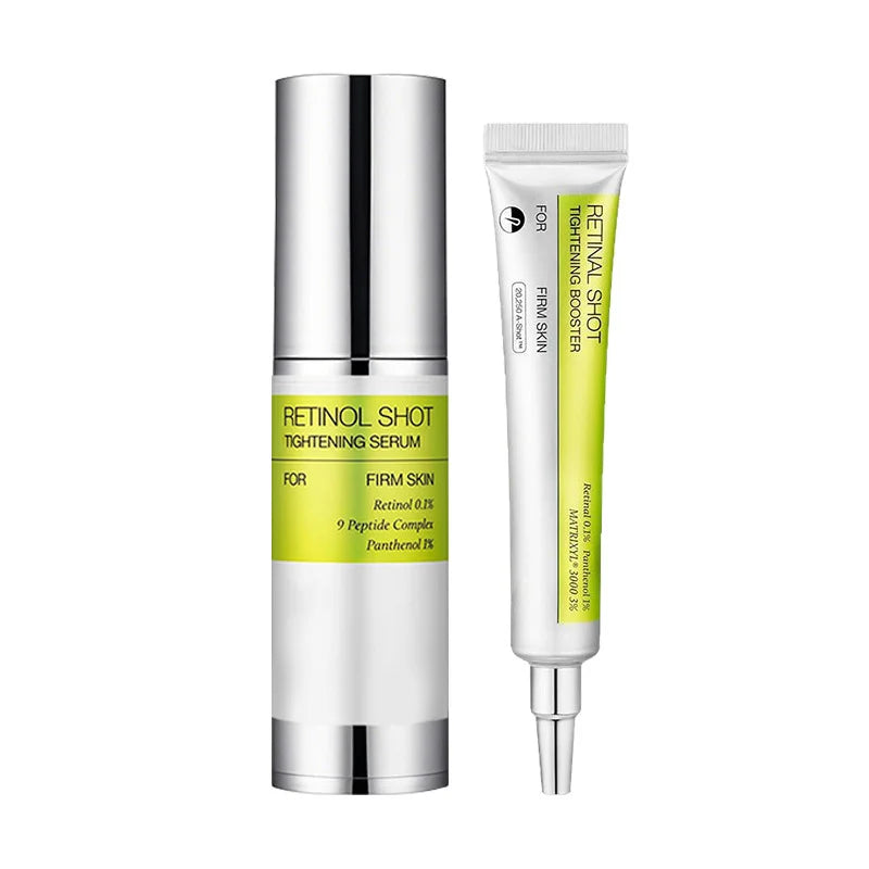 Korean Skin Care The Vita-A Retinal Shot Tightening Booster Set,Anti Aging Eye Cream Repair Face Serum Brightening,Firming Skin