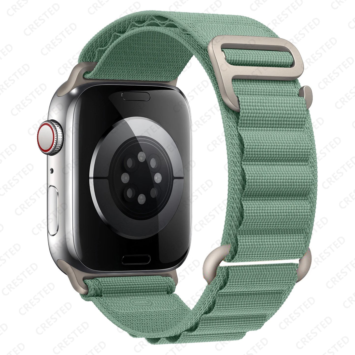 Nylon Alpine Strap for Apple Watch – Adjustable Sport Band (40–49mm, Ultra & Series Compatible)