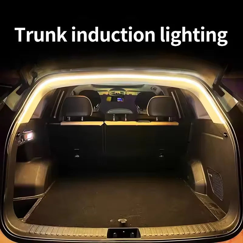 LED Trunk Light Strip – Automatic Sensing Interior Ambient Lighting (Wireless)