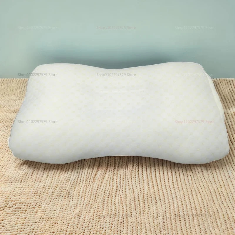 Orthopedic Cervical Neck Pillow – Soybean Fiber Massage Support for Better Sleep