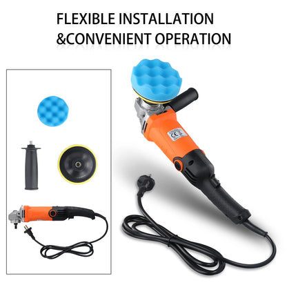 1200W Car Polisher Machine – Professional Paint Buffer Kit