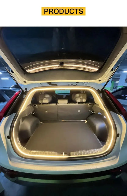 LED Trunk Light Strip – Automatic Sensing Interior Ambient Lighting (Wireless)