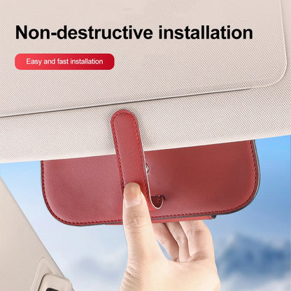 General Motors Sunglasses Case Car Sun Visor Glasses Frame Sunglasses Storage Clip Car Multifunctional Storage Accessories