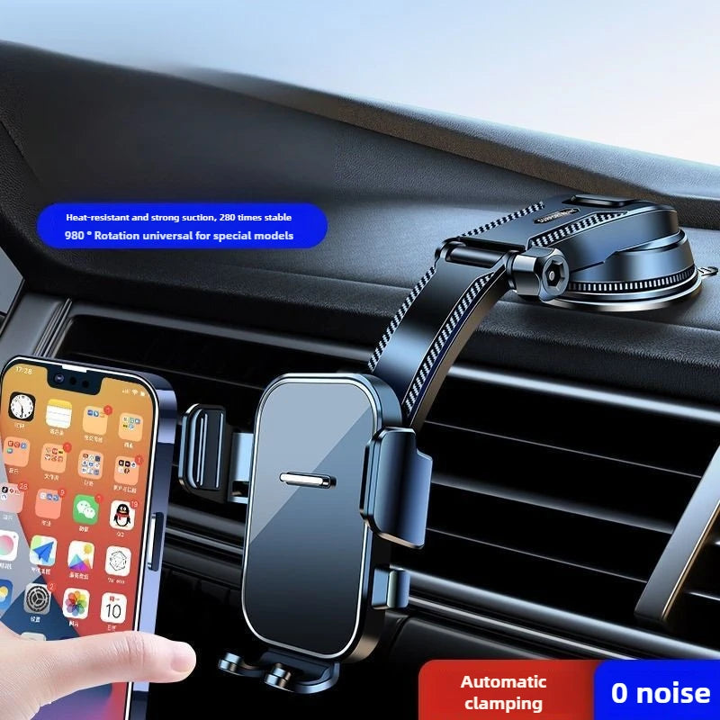 Universal Car Phone Holder – Suction Cup Dashboard & Windshield Mount Stand