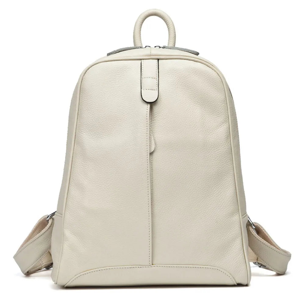Zency Soft Genuine Leather Women’s Travel Backpack