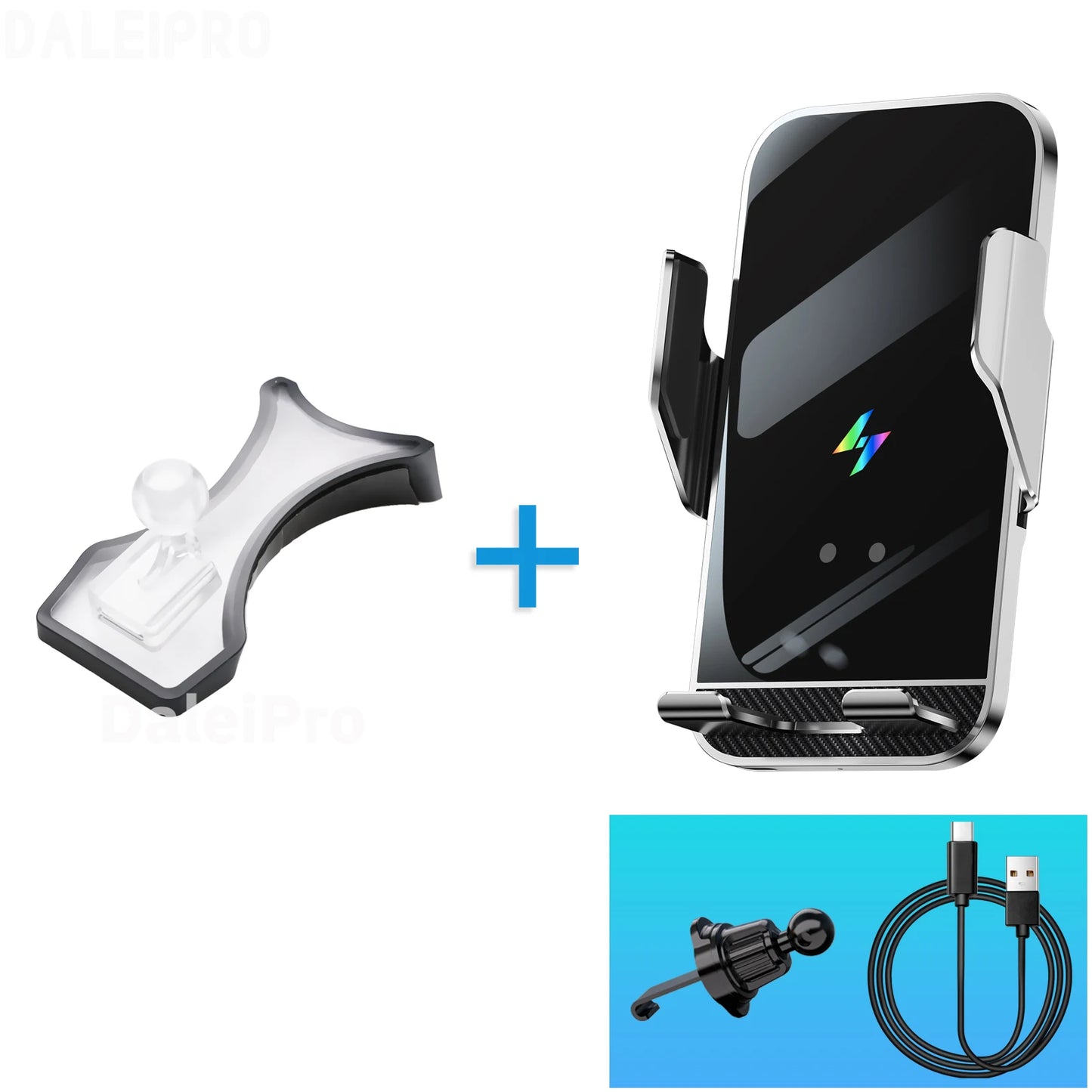 For Mercedes-Benz C Class W205 2015 2016-2021 Special Car Phone Holder Base Wireless Charging Holder Car MagSafe Holder Charger