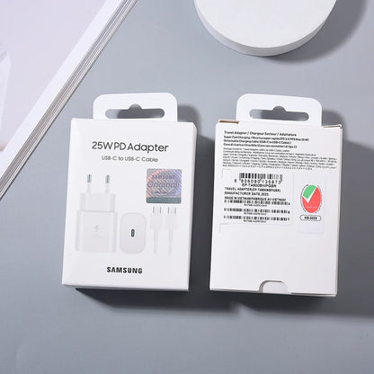 Samsung EP-TA800 Charger Super Fast Wall Charging Adapter 100CM PD Type C Cable for Galaxy Note 10 20 Pro S22 S21 Ultra S10+ A55
