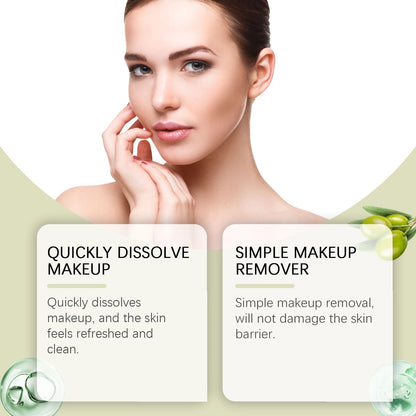 Deep Cleansing Makeup Remover Oil – Pore Purifying, Blackhead Remover & Exfoliator