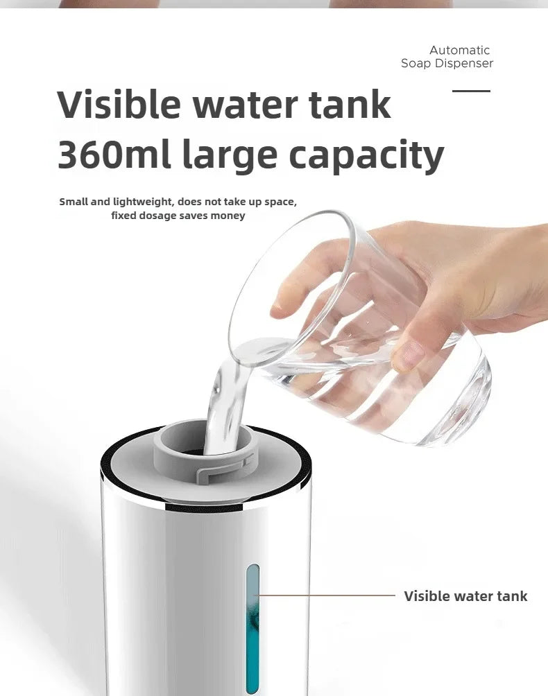 Automatic Soap Dispenser – Touchless Sensor Foam Dispenser with Type-C Charging