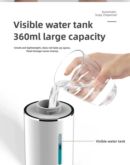 Automatic Soap Dispenser – Touchless Sensor Foam Dispenser with Type-C Charging