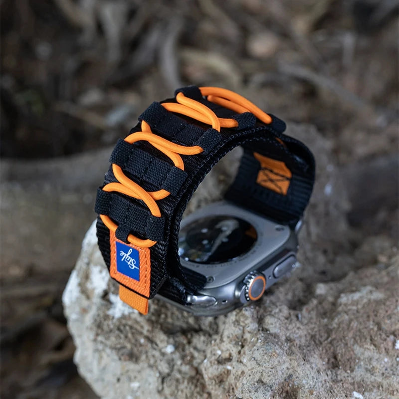 Breathable Nylon Sport Band for Apple Watch Ultra & Series