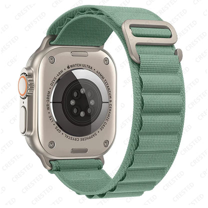 Alpine Loop Strap for Apple Watch – Rugged Adjustable Band (40–49mm, Ultra/Series Compatible)