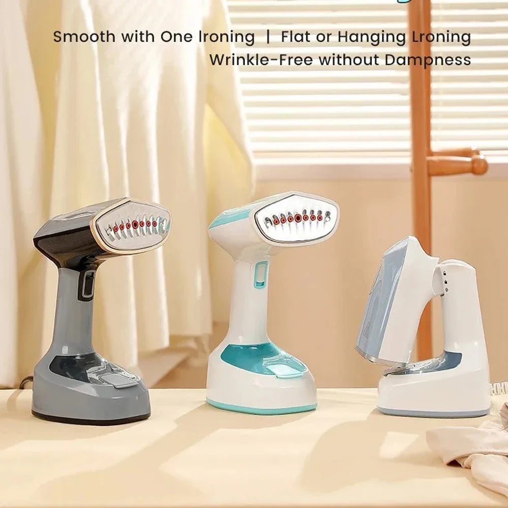 1500W Hand-Held Fold Ironing Machine Fast Heat Small Portable Household 350ml Steam Handheld Fabric Steamer For Home Travel