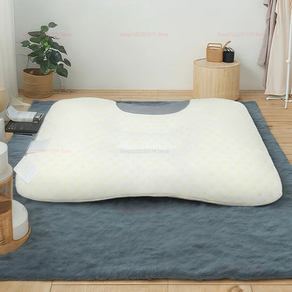 Orthopedic Cervical Neck Pillow – Soybean Fiber Massage Support for Better Sleep