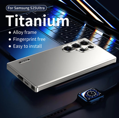 Magnetic Aluminum Metal Case – Drop Proof Cover for Samsung Galaxy S25/S24/S23/S22/S21 Ultra