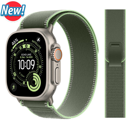 Trail Loop Strap for Apple Watch – Adjustable Sport Band (40–49mm, Ultra/Series Compatible)