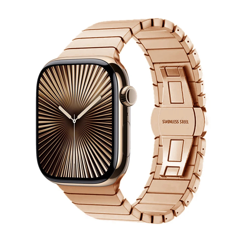 Stainless Steel Metal Band for Apple Watch – Luxury Business Strap for Ultra & Series 10/11