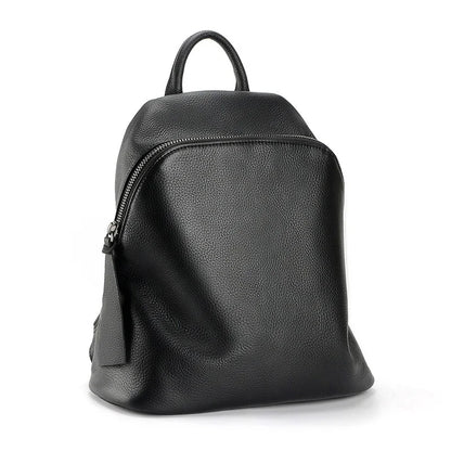 Zency Genuine Leather Women’s Vintage Travel Backpack
