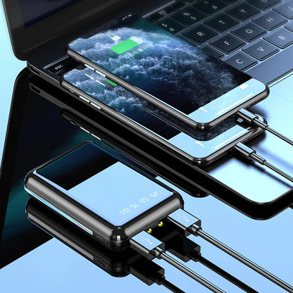 20000mAh Portable Mini Power Bank with LED Display & Fast Charging