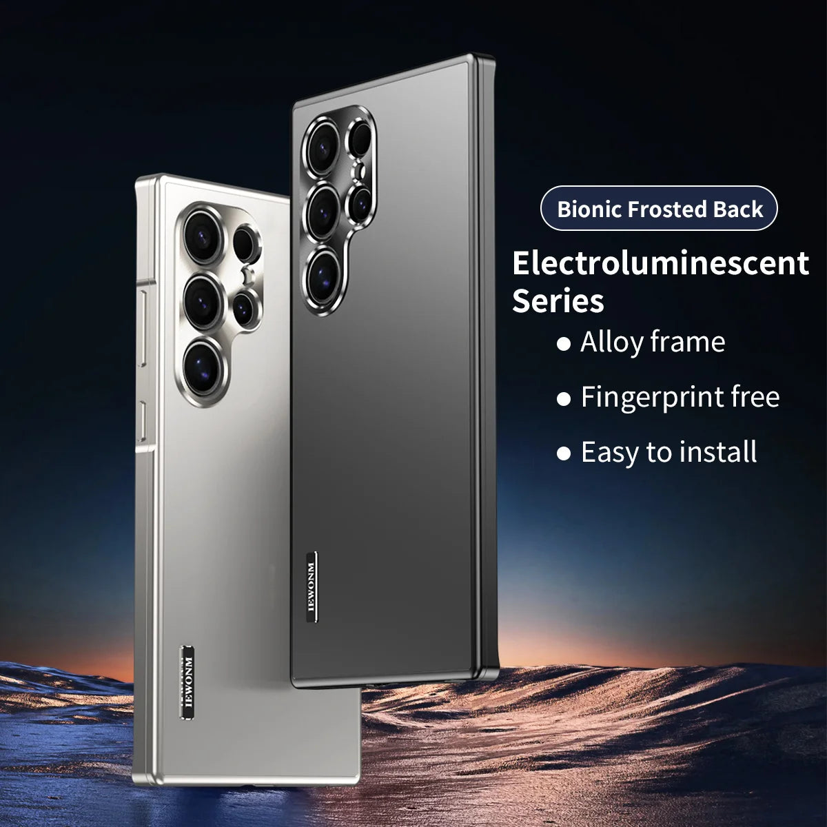 Magnetic Aluminum Metal Case – Drop Proof Cover for Samsung Galaxy S25/S24/S23/S22/S21 Ultra