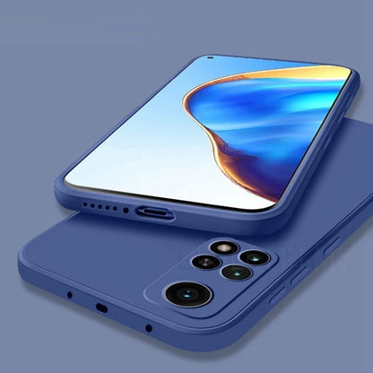 Square Liquid Silicone Soft Case For Xiaomi Redmi Note 10 5G 9 8 7 Pro 8T 9T 9S 10S 6 6A 8A 9A 9C Nfc Full Protection Cover