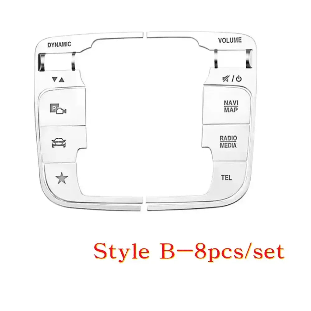 Mercedes-Benz Center Console Decorative Trim Sticker