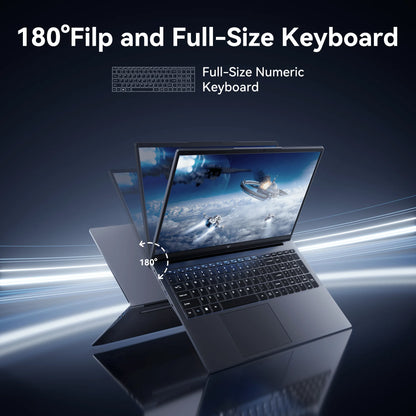 KAMRUI Laptop FHD17.3" Ultar Slim AMD Ryzen3 4300U/Intel N95 16GB DDR4 512GB SSD Max 3.7GHz Radeon Vega5 Win11pro Wifi5 Notebook