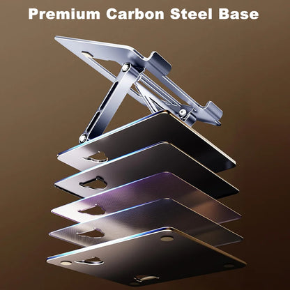 Multi-purpose Foldable Laptop Stand Desktop Tablet Holder 360°Rotating Hight Adjustable Bracket For Cell Phone Projecor Notebook