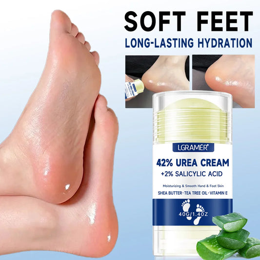 42% Urea Foot Cream + 2% Salicylic Acid – Intensive Repair & Deep Moisturizing Cream for Feet & Hands