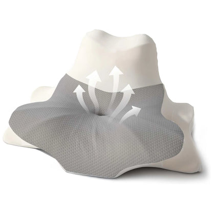 Cooling Memory Foam Cervical Pillow – Ergonomic Neck & Shoulder Support