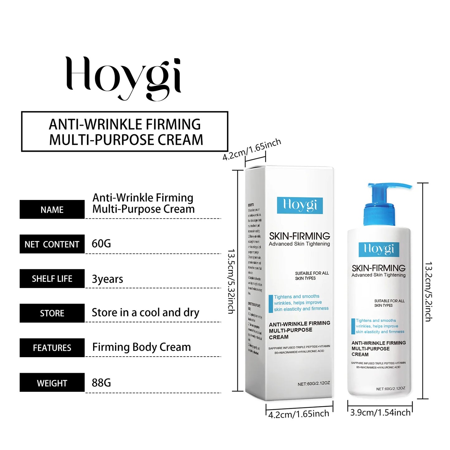 Body Firming Cream – Skin Tightening & Lifting Moisturizing Lotion