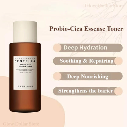 Korean Madagascar Centella Probio-Cica Essense Toner Facial Moisturizing Toner Nourishing Barrier Korean Skin Care Products