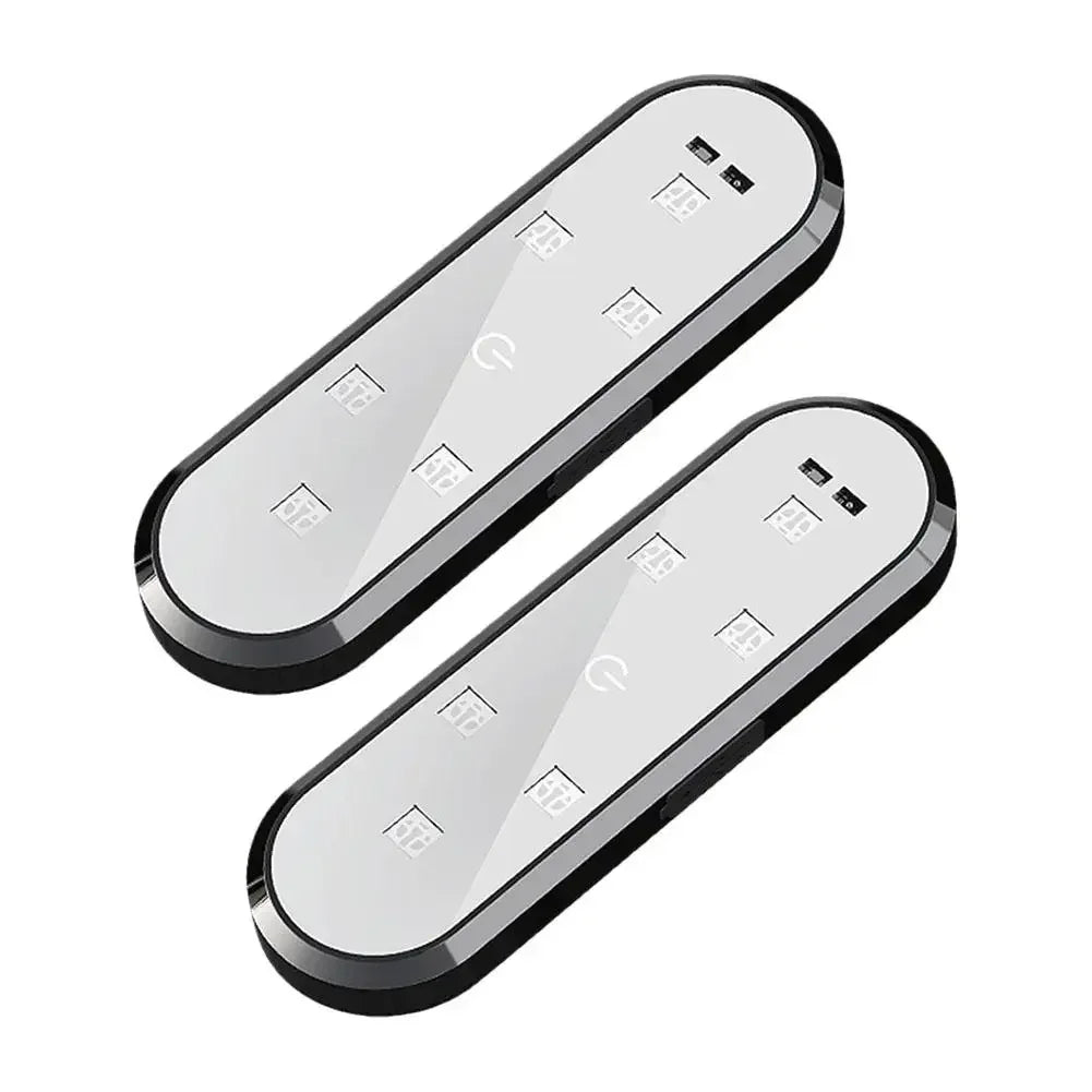 2PCS RGB Wireless Car Door LED Lights – Magnetic Welcome & Warning Lamps