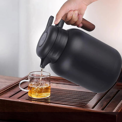 1pc 1500ml Thermos Pot with Intelligent Temperature Display Can Be Drunk on The Way To Work, in The Office or On The Road.